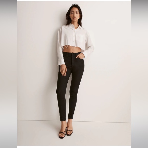 Madewell Tall 10" High-Rise Skinny Jeans - Picture 4 of 9